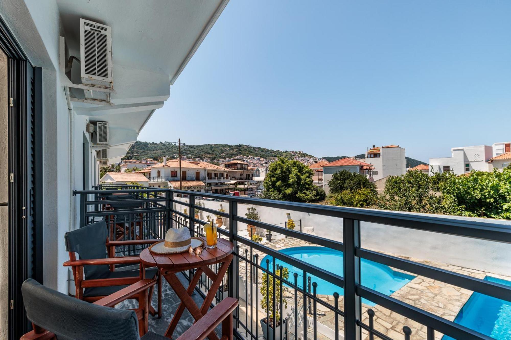 Amalia Hotel Skopelos Kamer foto