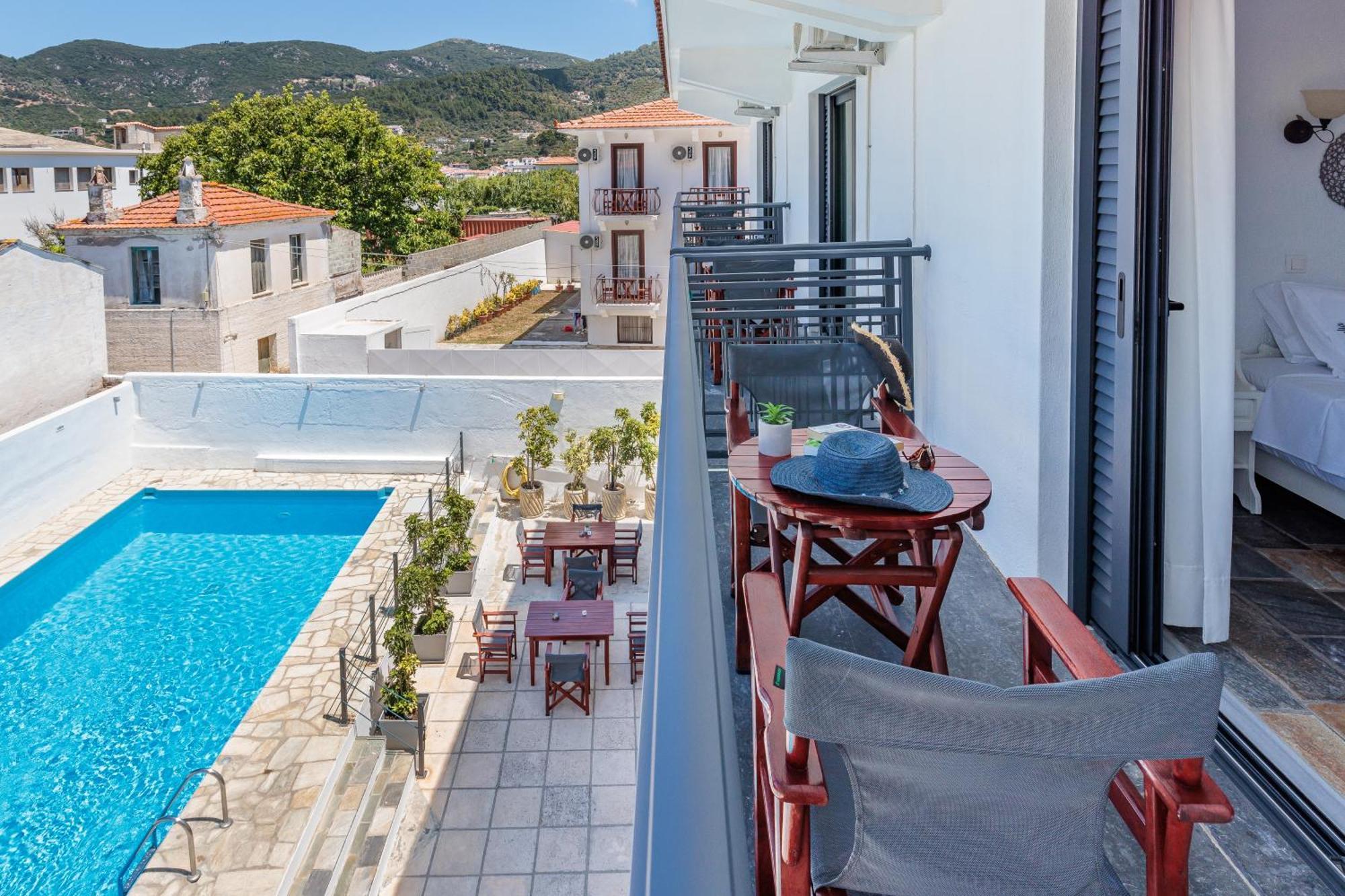Amalia Hotel Skopelos Kamer foto
