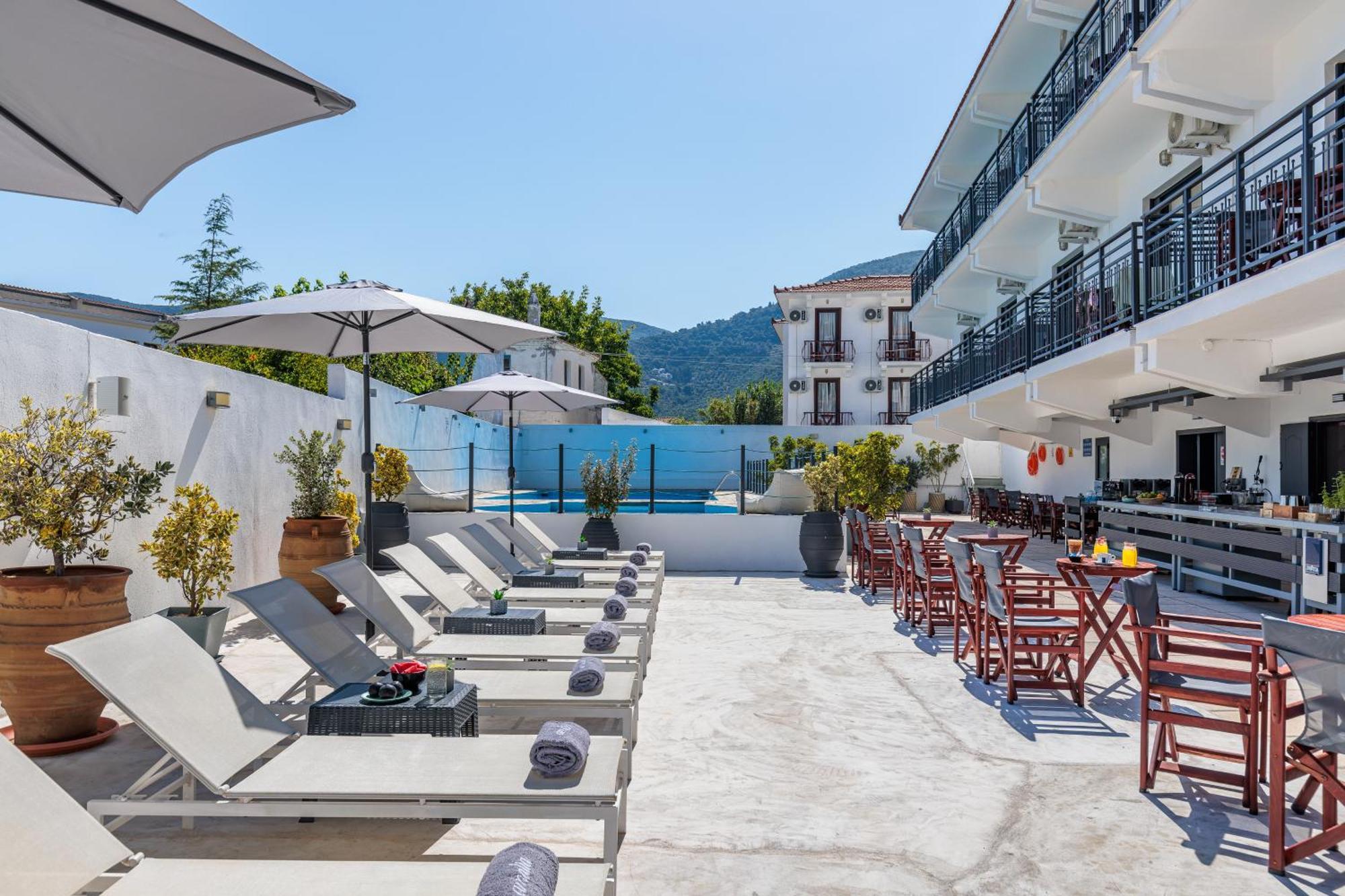 Amalia Hotel Skopelos Buitenkant foto