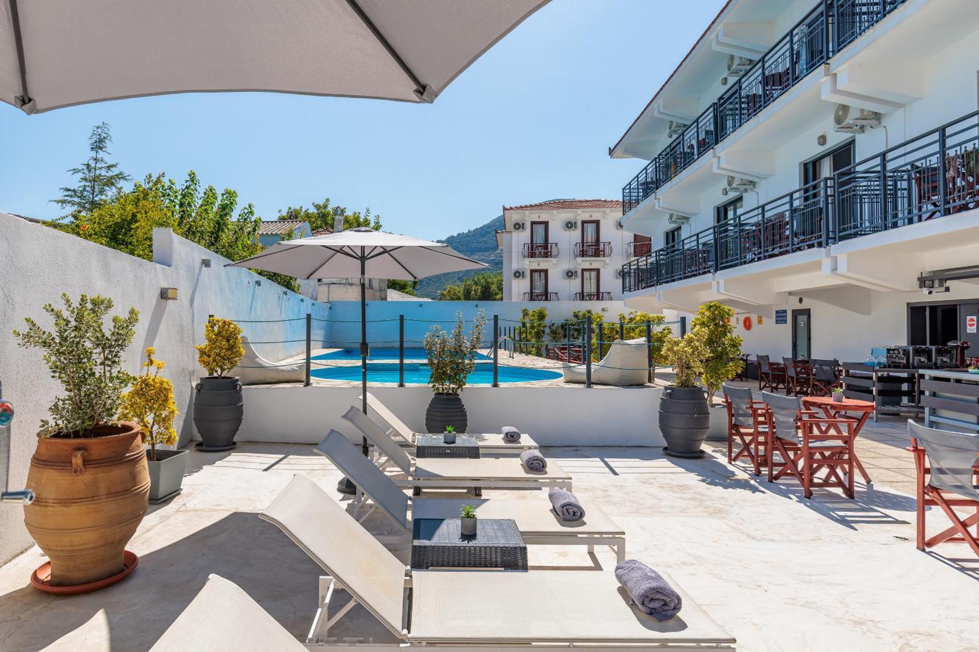 Amalia Hotel Skopelos Buitenkant foto